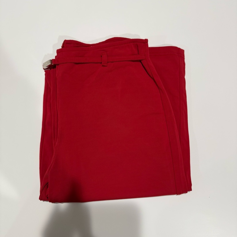 Emmanuel Ungaro Paris red trousers
